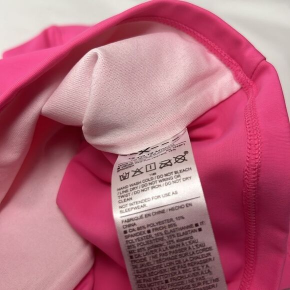 Janie and Jack 100048655 Pink Recycled Rosette Rash Guard size 12-18 m NWT - Picture 8 of 9